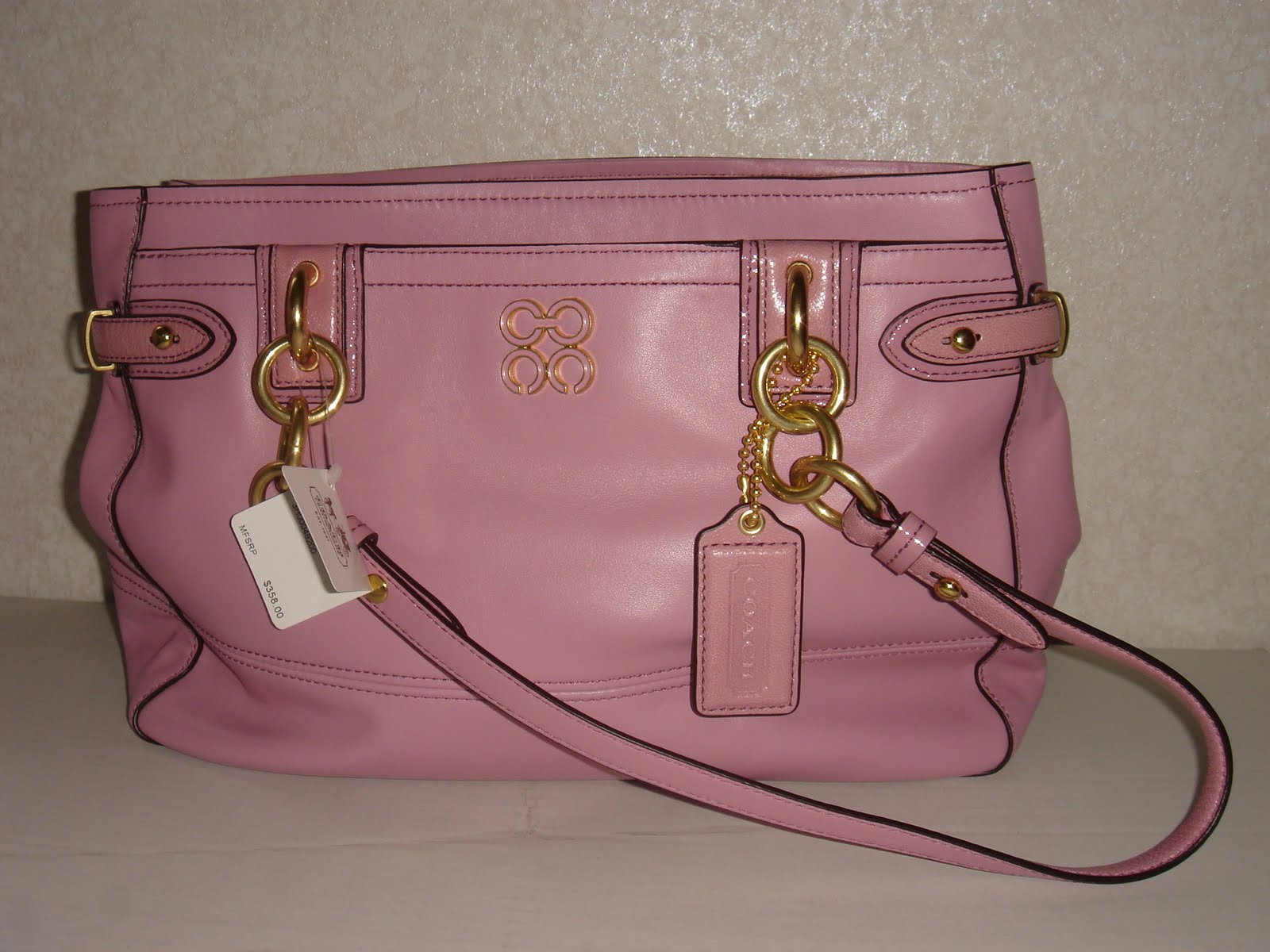 coach colette carryall