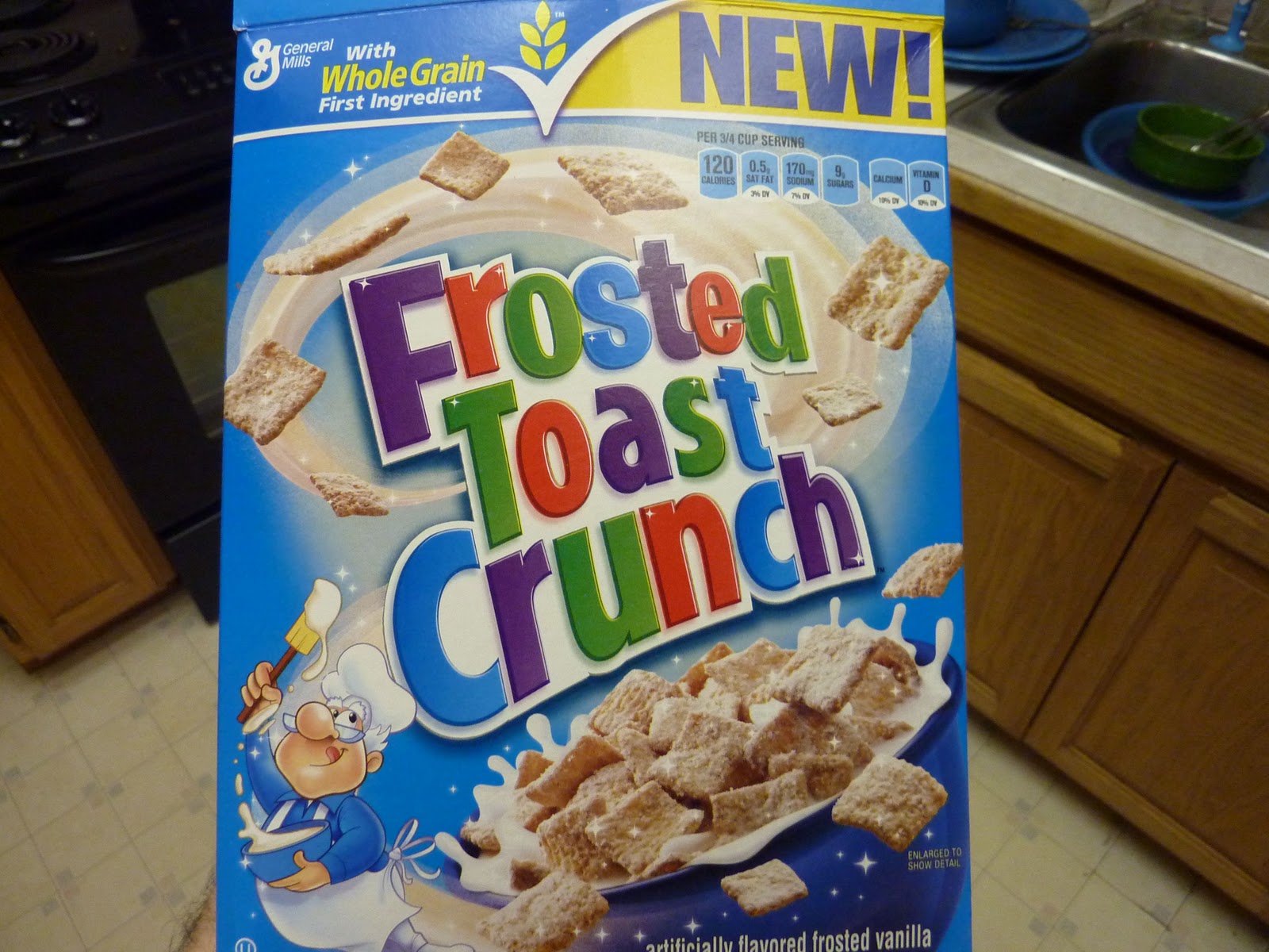 Temporary Focus Cereal Review Frosted Toast Crunch