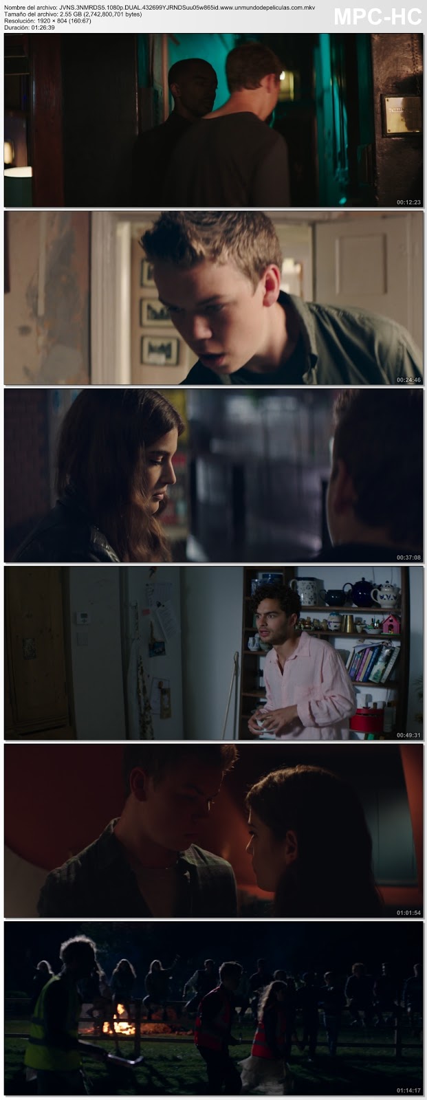 Capturas de la película.