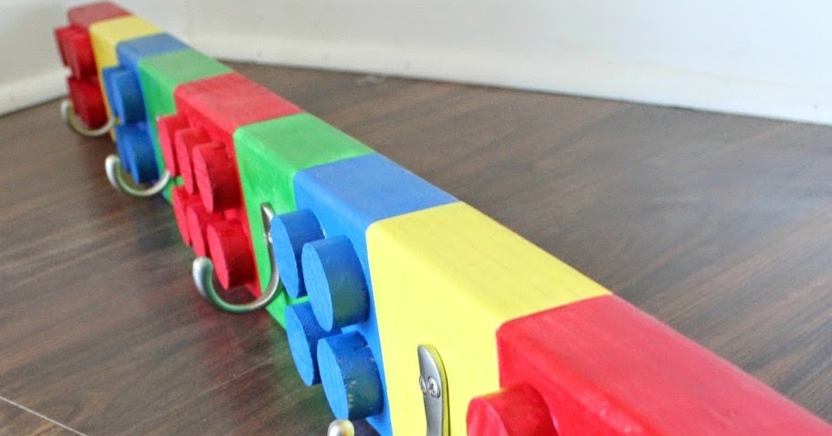 Helping Kids Grow Up DIY Lego Coat Rack New Lego Coat Rack Helping Kids Grow Up DIY Lego Coat Rack New Lego Coat Rack