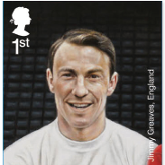 Jimmy Greaves stamp.