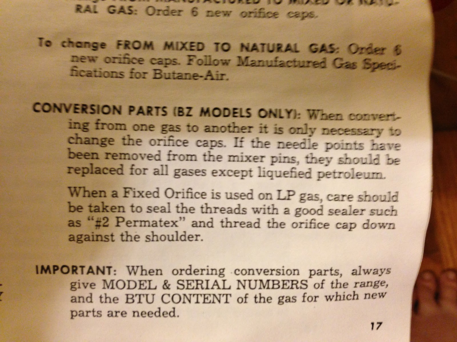 Chambers BZ How to adjust burners and switch between Propane and