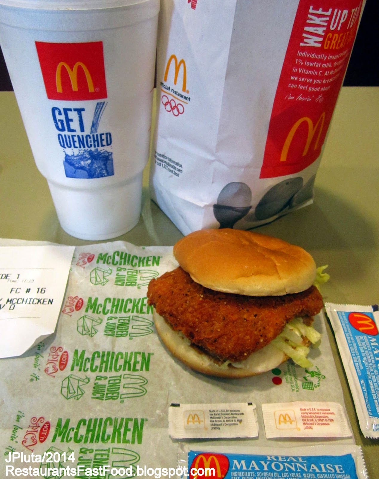 Restaurant Fast Food Menu McDonald's DQ BK Hamburger Pizza Mexican Taco