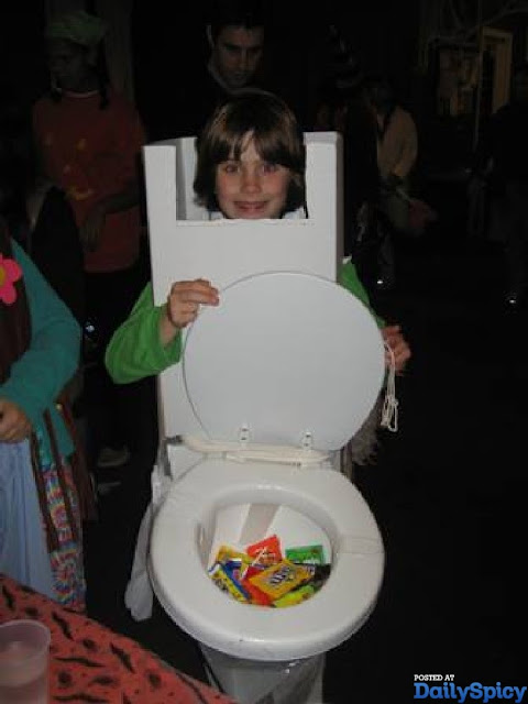 Toilet Halloween Costume