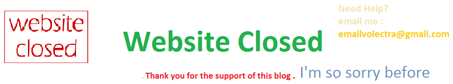 Website Closed
