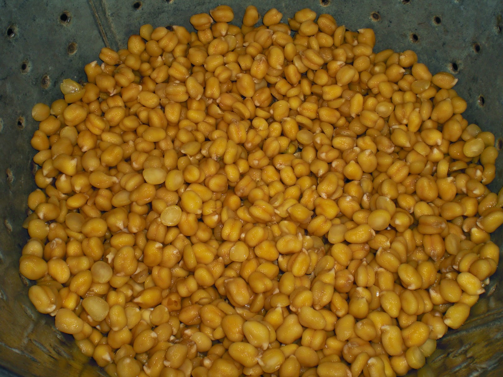 Garbanzo en dulce (Garbanzo en miel)