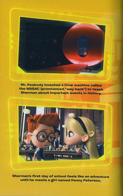 Monde Animation: Stills from the Mr. Peabody & Sherman Book Novelization