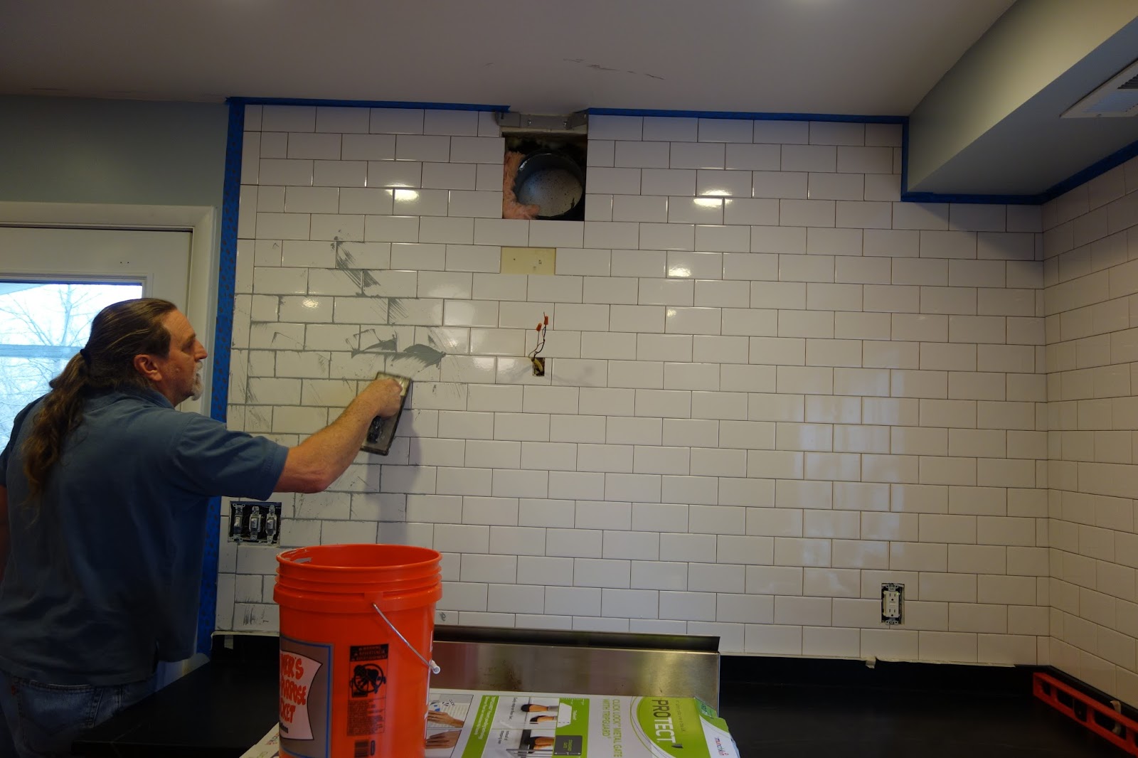 rustyfarmhouse DIY Kitchen Backsplash Complete!