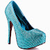 A Bright Blue Psychic Shoe