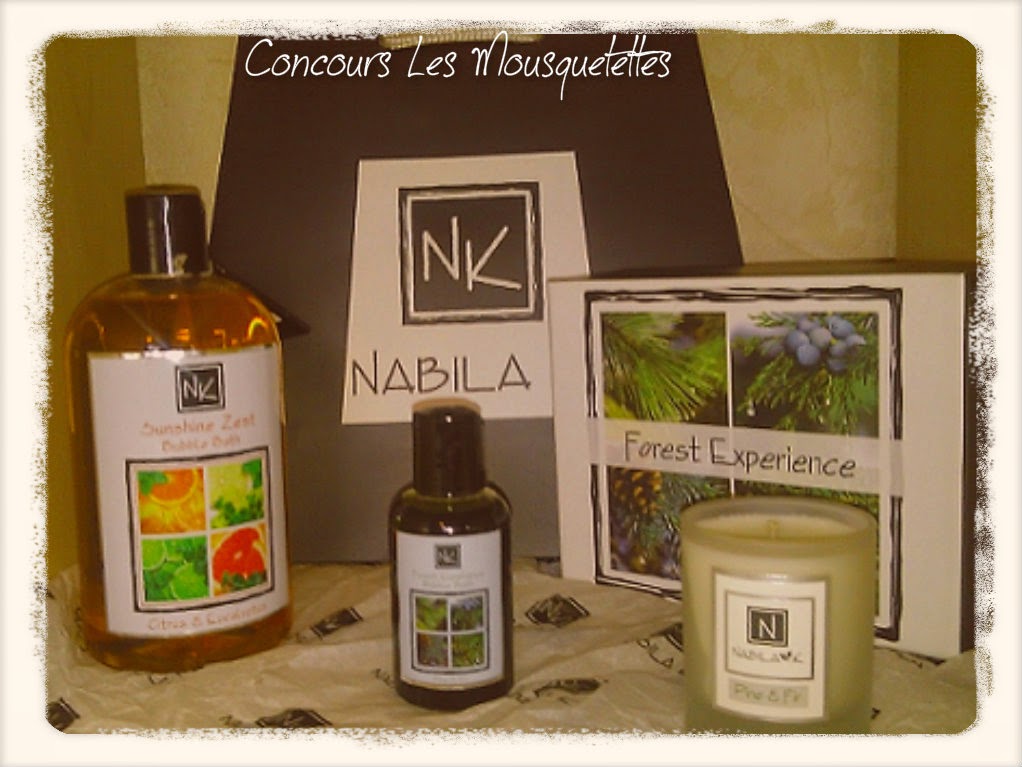 Lot Concours Nabila K - Les Mousquetettes Lot Concours Nabila K - Les Mousquetettes