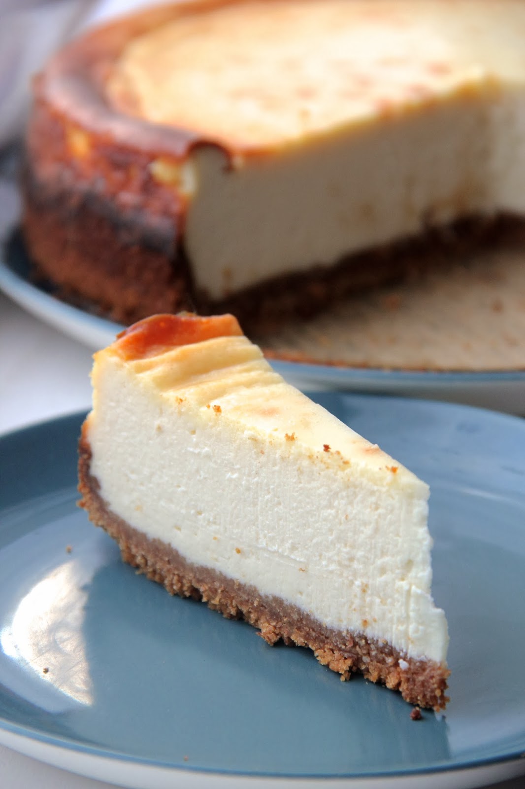 A glutton in London New York Style Cheesecake