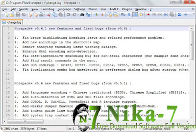 Notepad++ 6.8.7 Final Notepad++ 6.8.7 Final