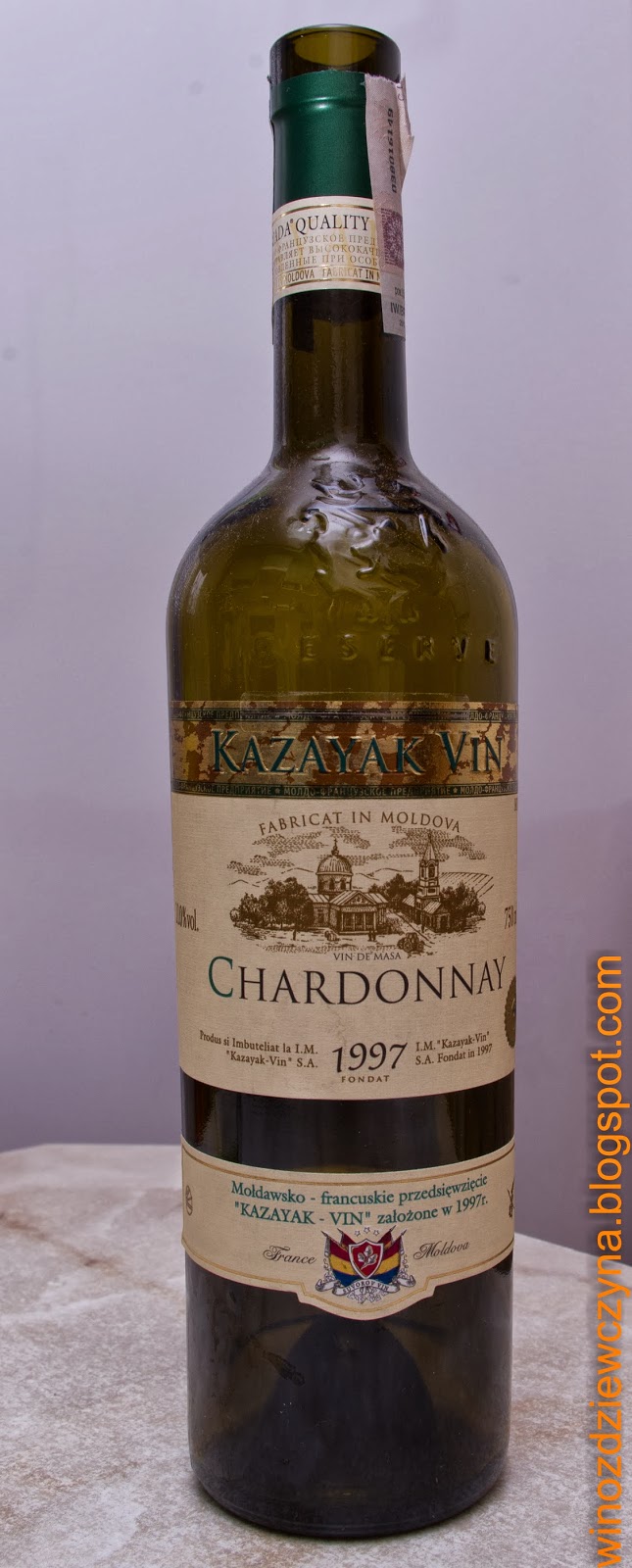 Kazayak Chardonnay Wino białe Kaufland
