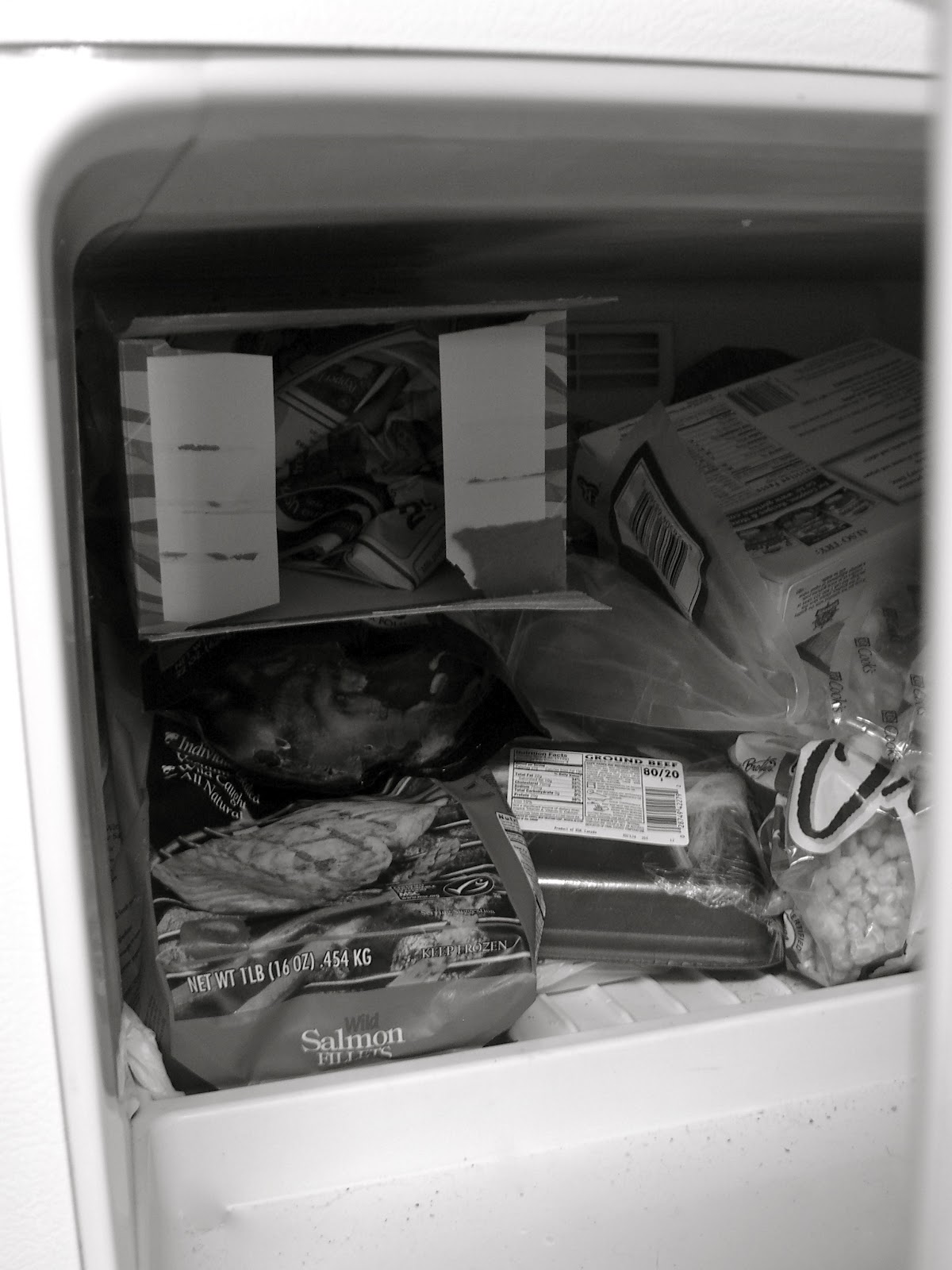 Be EGOlogical Empty vs Full Freezer