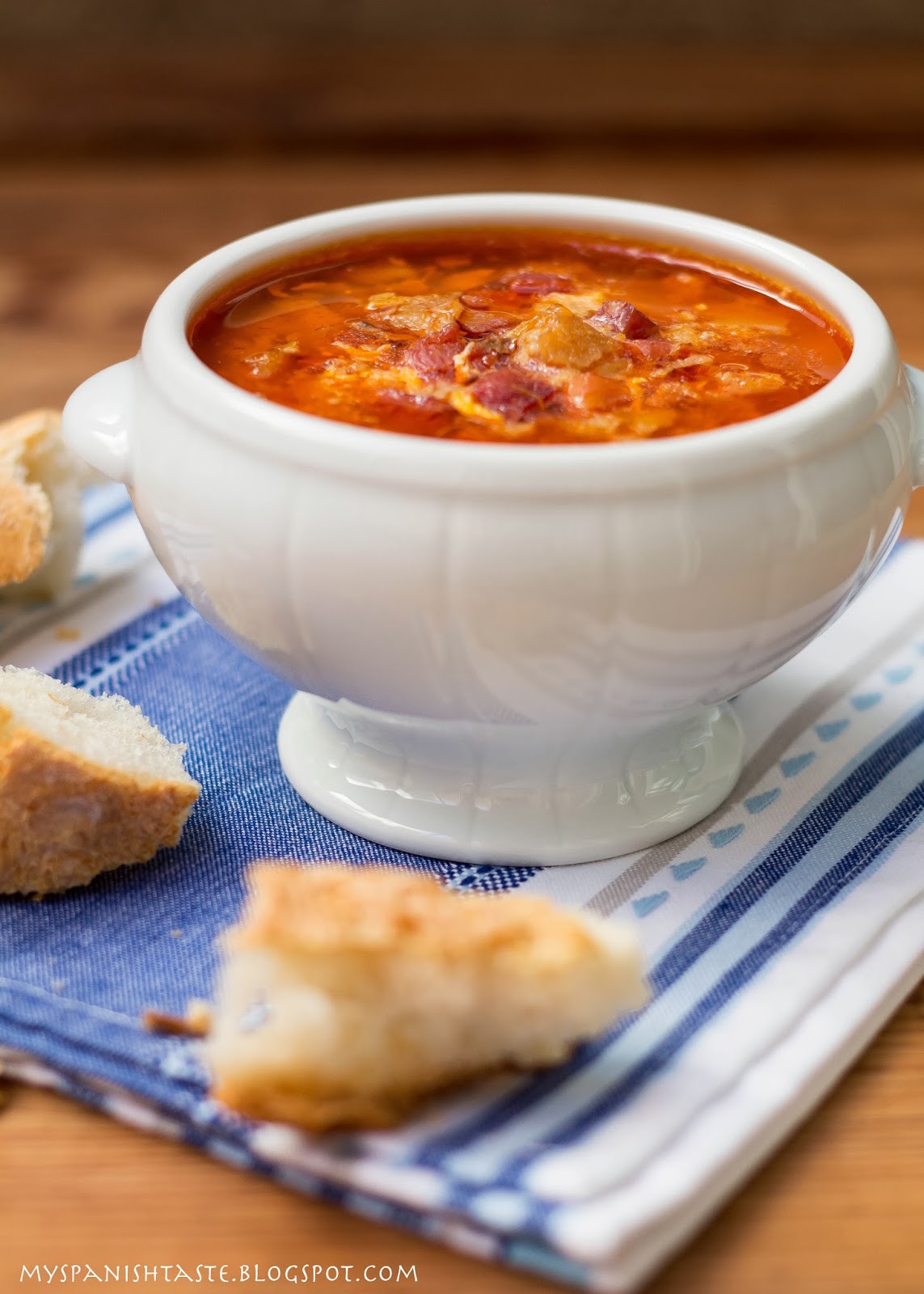 My Spanish Taste Castilian garlic soup