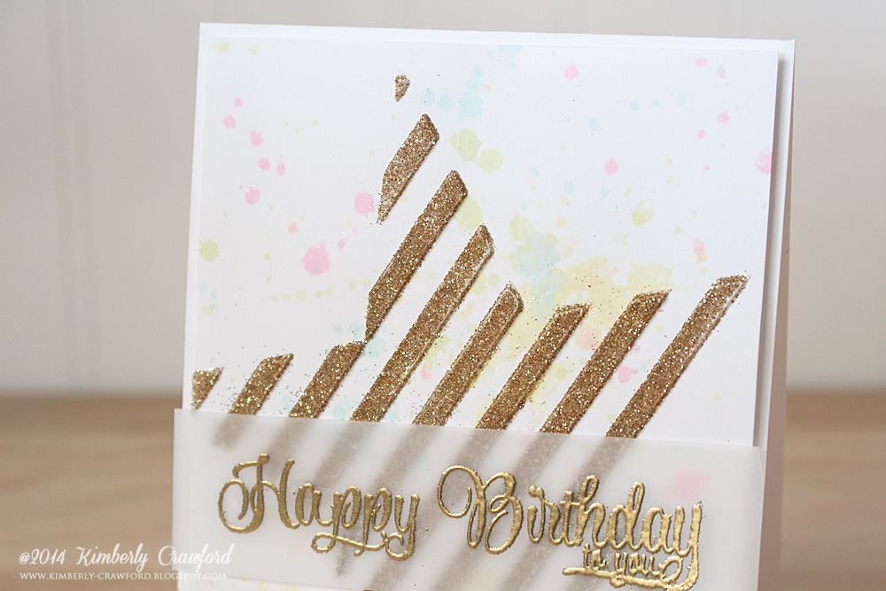 For the Love of Paper pasting through layered stencils video tutorial