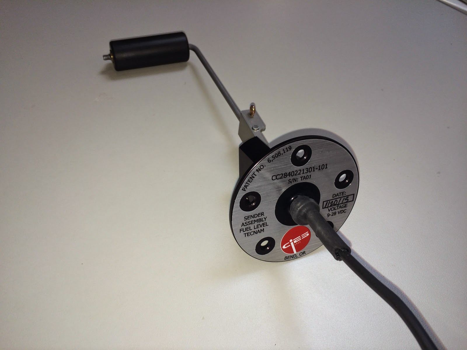 Field Fuel Senders Tecnam Fuel Level Sensor