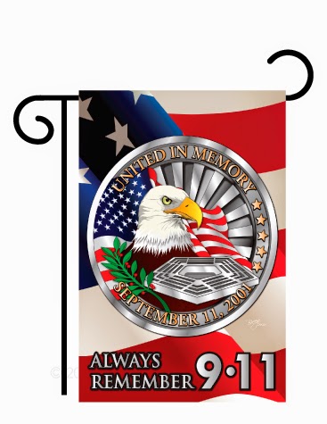 Always Remember 9/11 Garden Flag always remember 9/11 garden flag