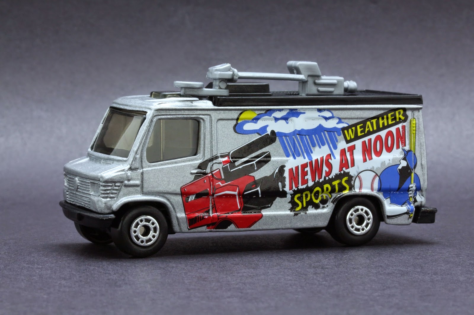 Diecast Hobbist 2000 Matchbox MB98 96394 TV News Truck