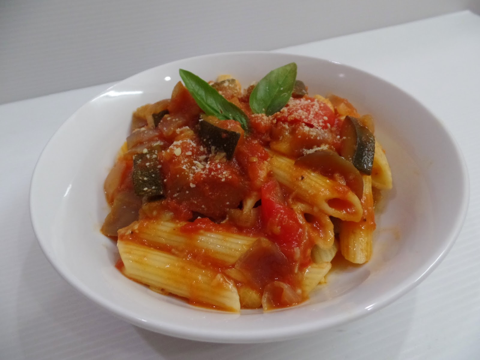kitchen flavours Ratatouille with Penne
