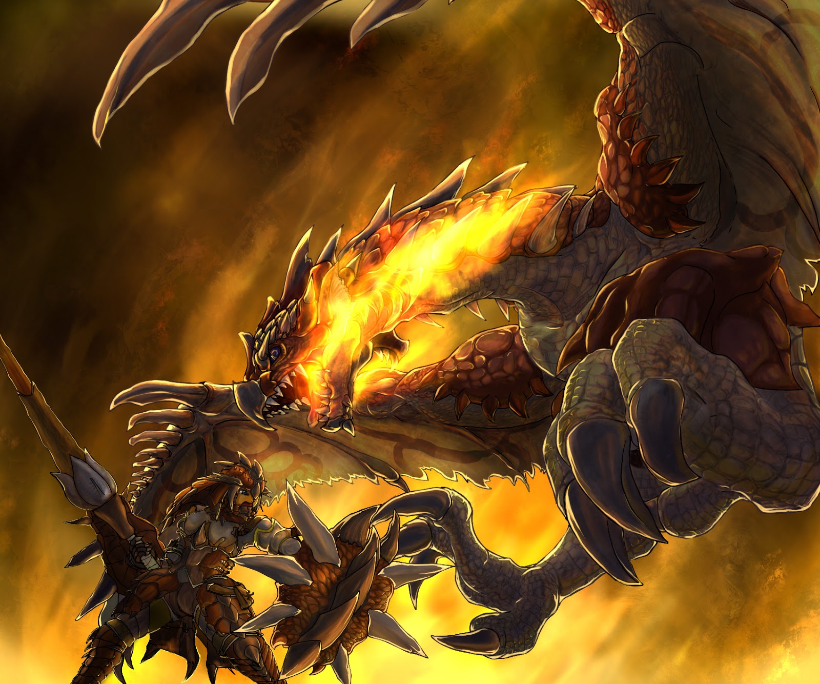 Desktop Backgrounds 4U: Fantasy Dragons