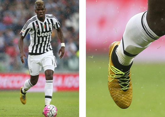 pogba gold boots