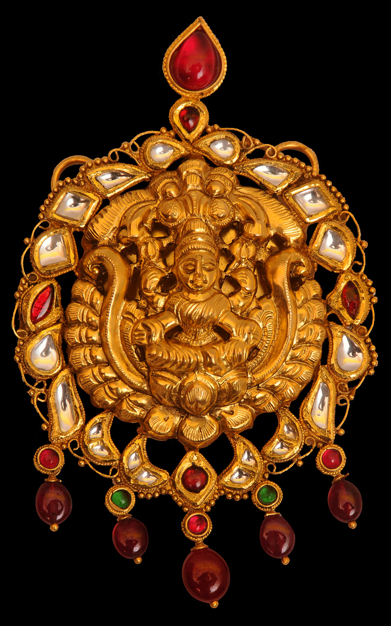 Lakshmi Nakshi Pendants Temple Jewellery