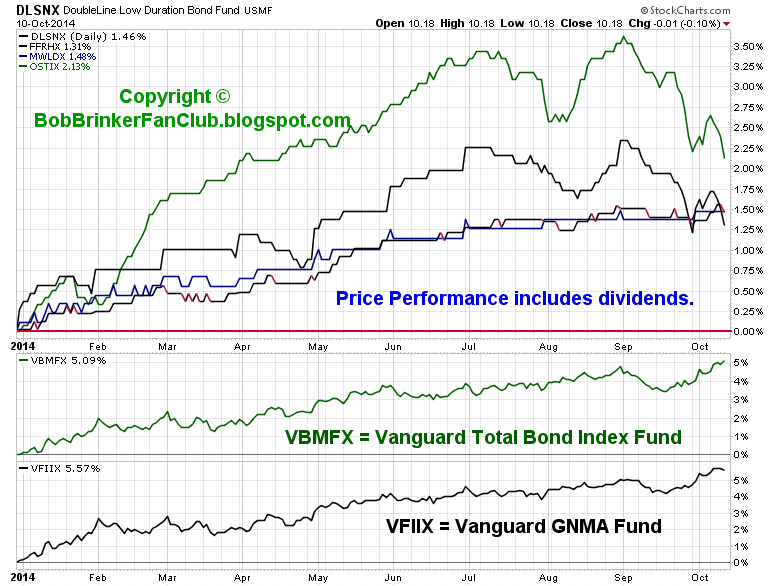 Bob Brinker Fan Club Blog Portfolio YTD vs Vanguard GNMA and