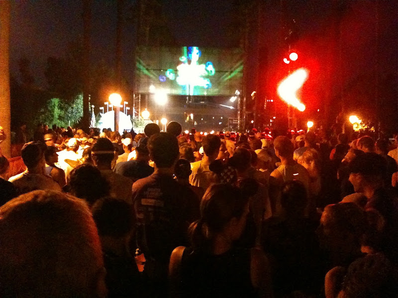 Corral A start Disneyland Half Marathon