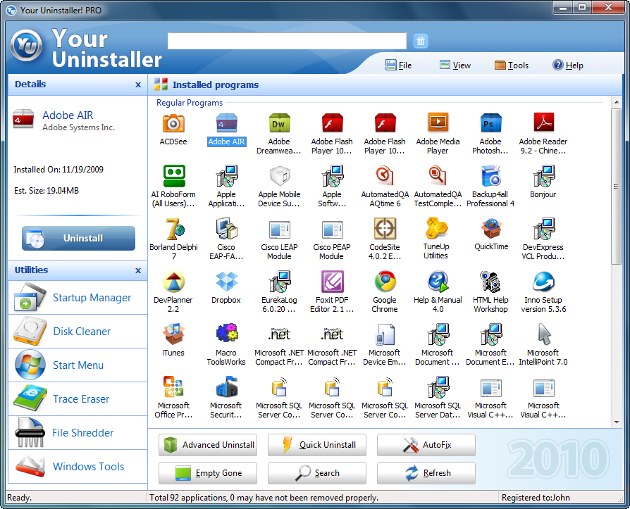 Startup Program Order Windows 7