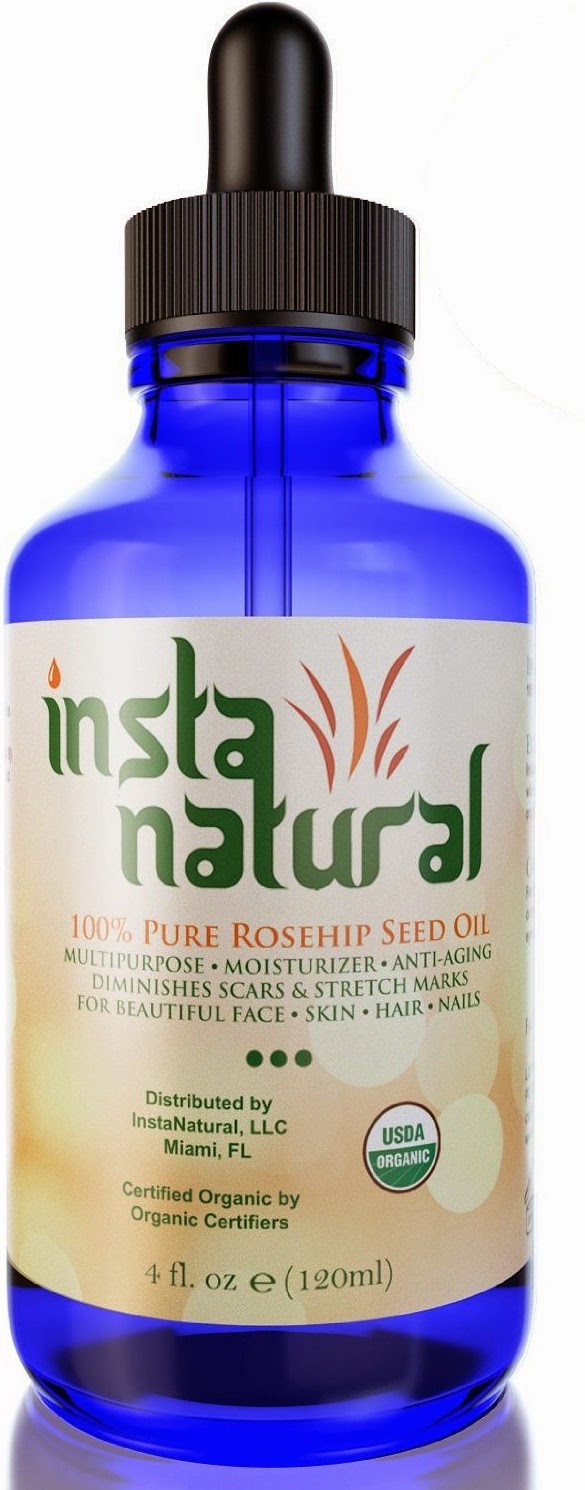 InstaNatural Rosehip Seed Oil Review InstaNatural Rosehip Seed Oil Review