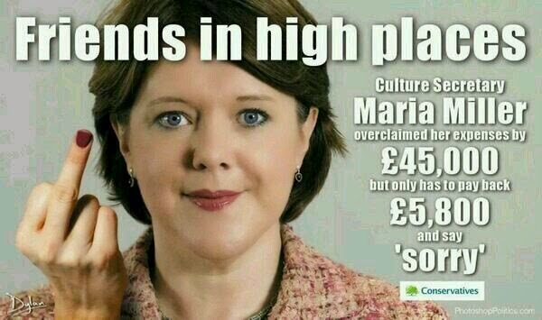 Benefit Fraud is punishable Tories defraud the Tax Payer and get away with it while Benefit Street demonises