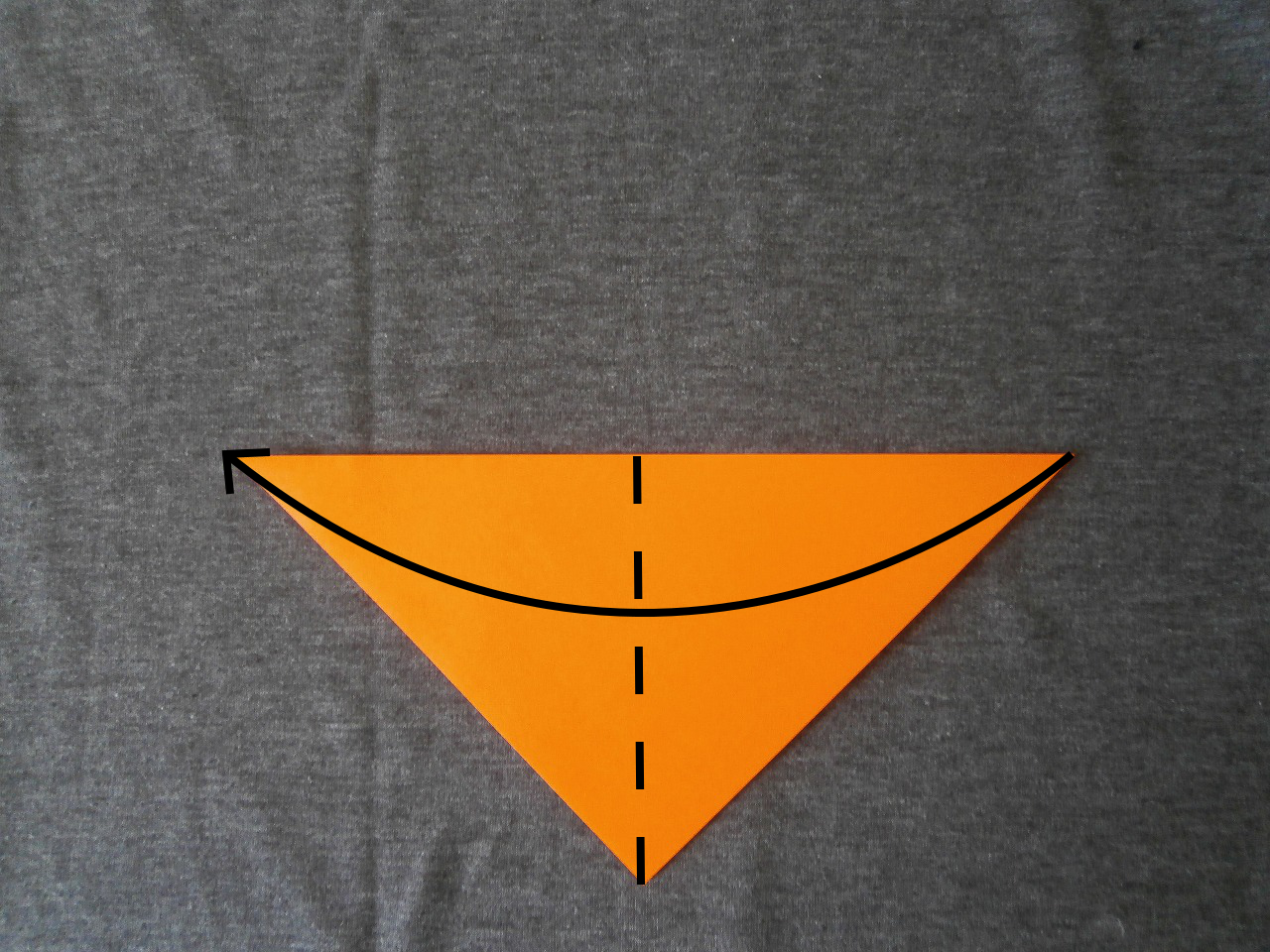 KATAKOTO ORIGAMI Step7 "Squash fold" and "Petal fold"