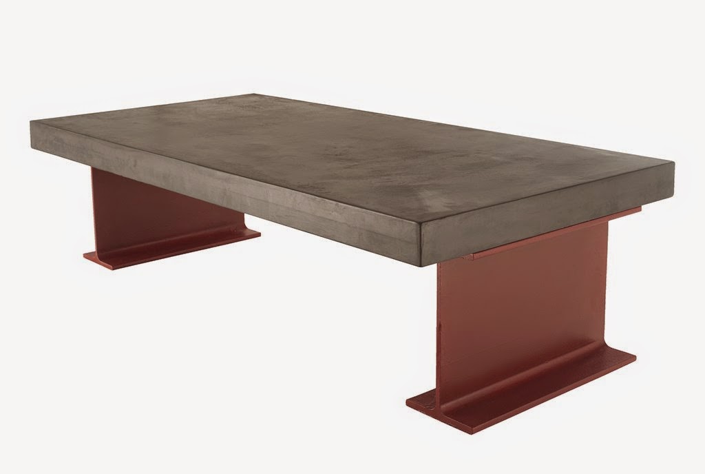 mesa de centro burdeos microcemento muebles de microcemento