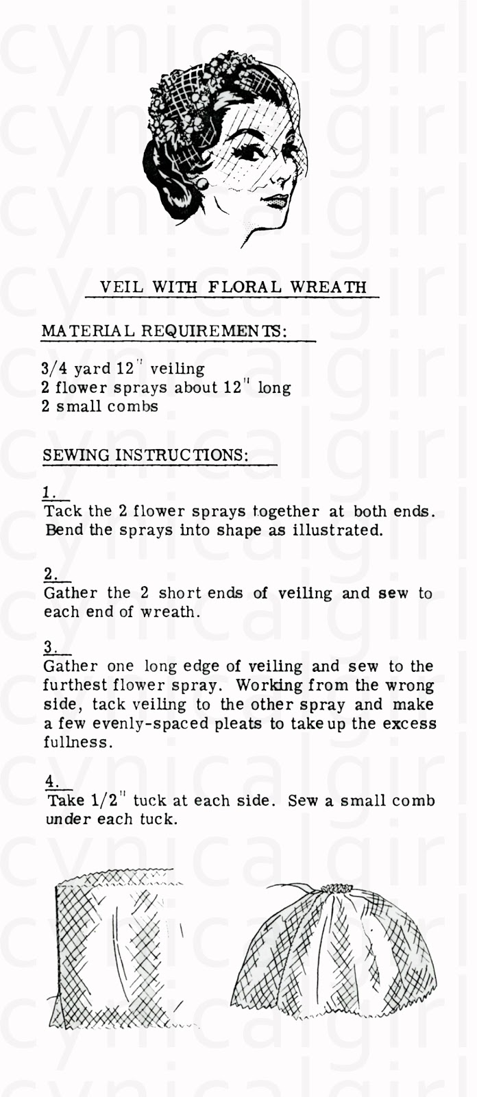 Zips & Darts Fascinator Hat Patterns