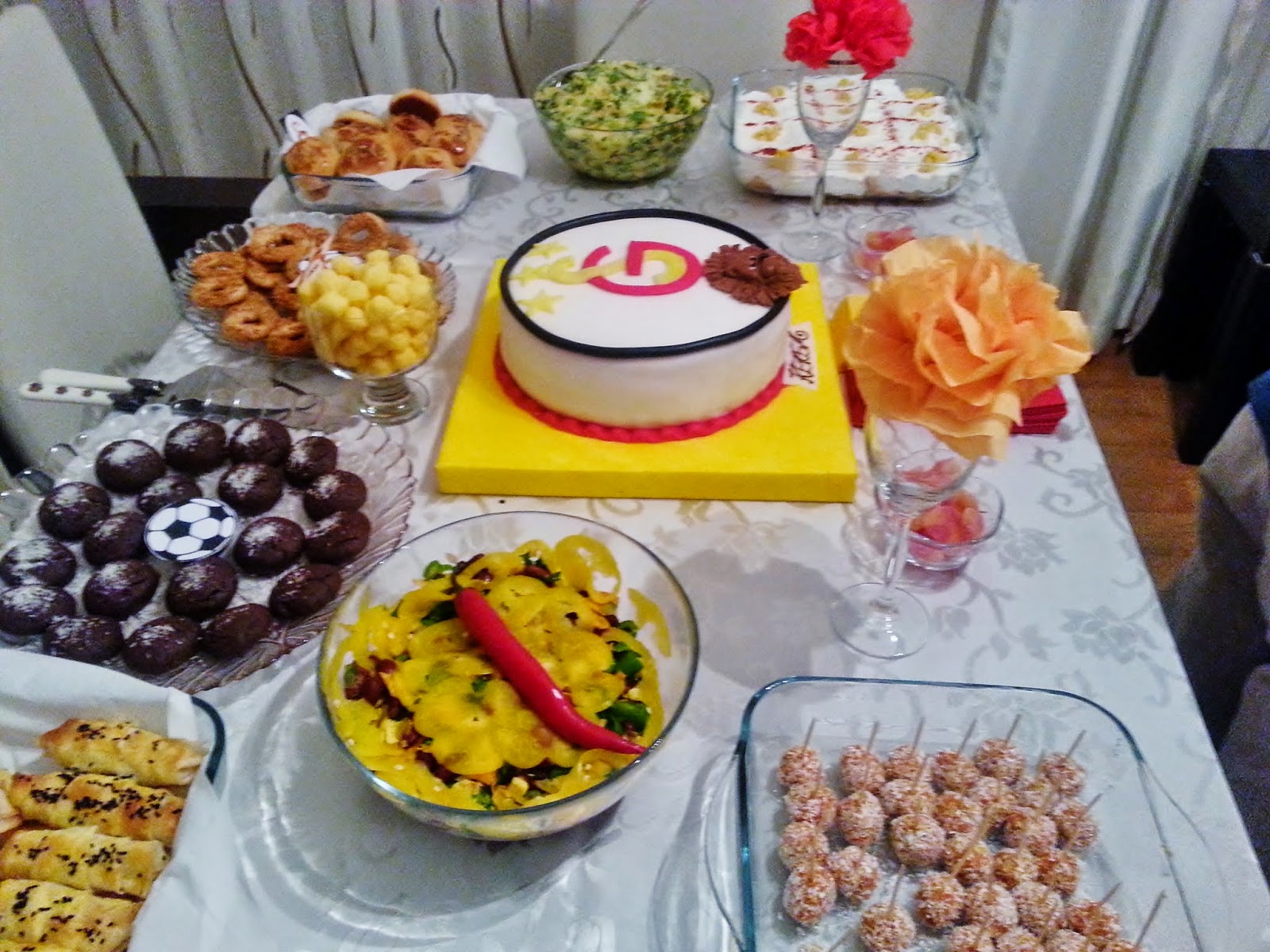 Mutfağımdan Öyküler Galatasaray Temalı Doğum Günü ve Doğum Günü Menüsü