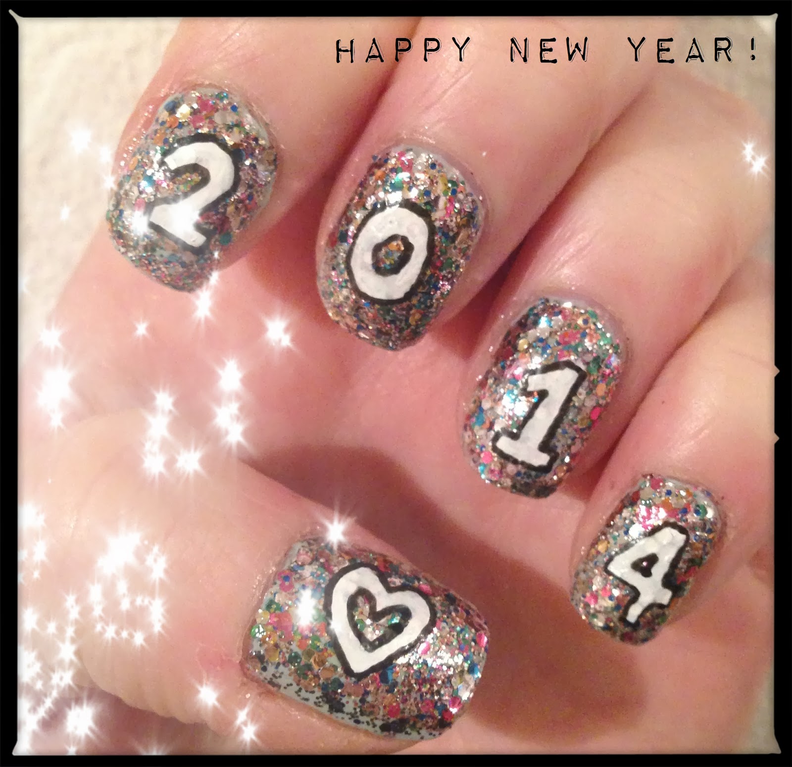 Dahlia Nails: Happy New Year!