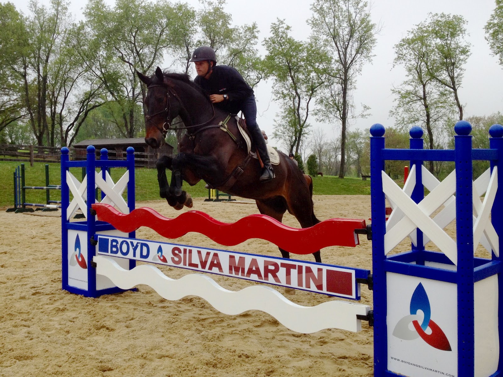 Boyd and Silva Martin Jump 4 Joy