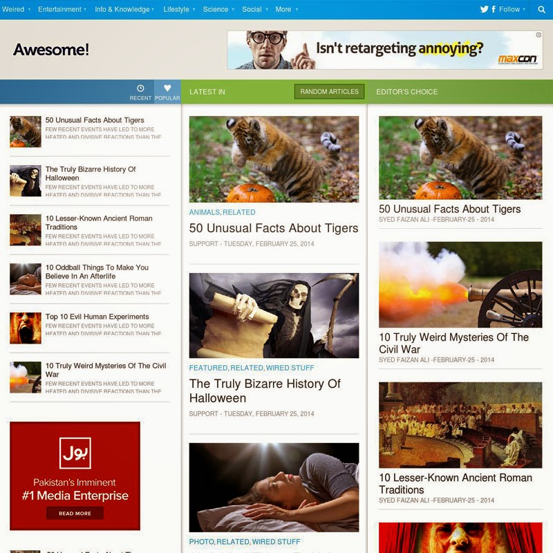 Awesome Free responsive blogger template Awesome Free responsive blogger template