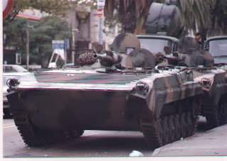 Fuerzas Armadas de Uruguay APC+BMP-1