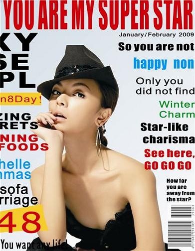 your face magazine cover