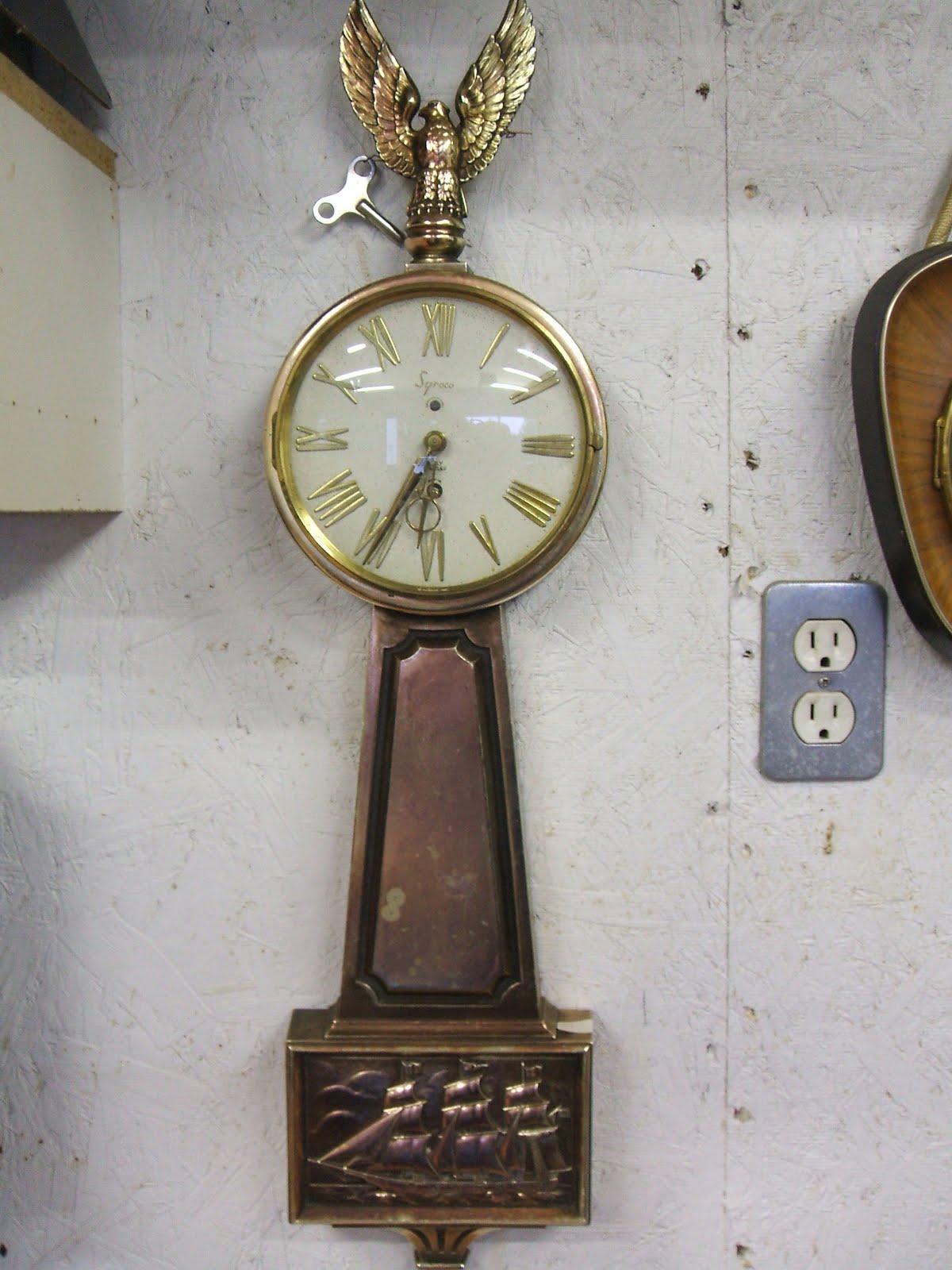 Valerie Fitzpatrick Antique Clock Repair & GlutenFree Baking SOLD 'Banjo' Clock for Sale