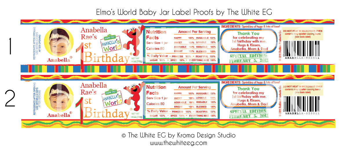 baby jar labels