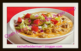 Clean Eating Spicy Cheesy Burger Soup