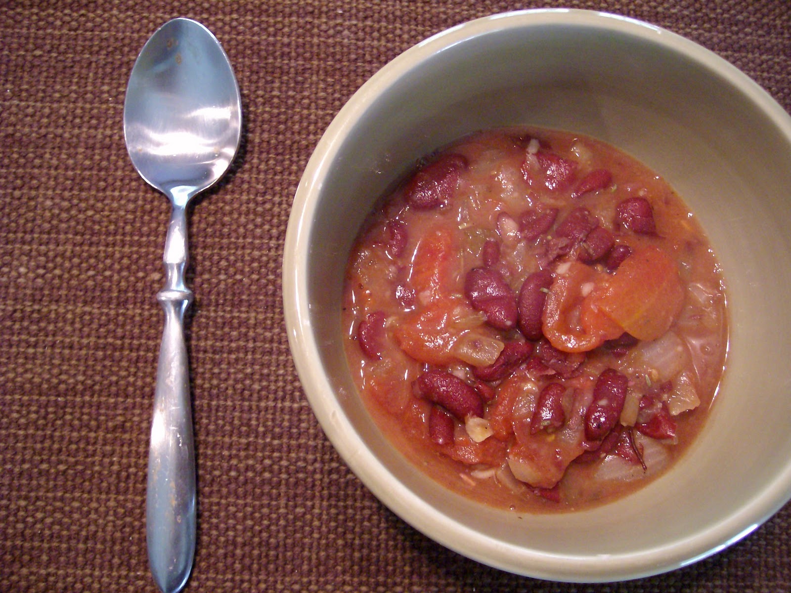 The Foodie RD Easy Rosemary Bean Soup