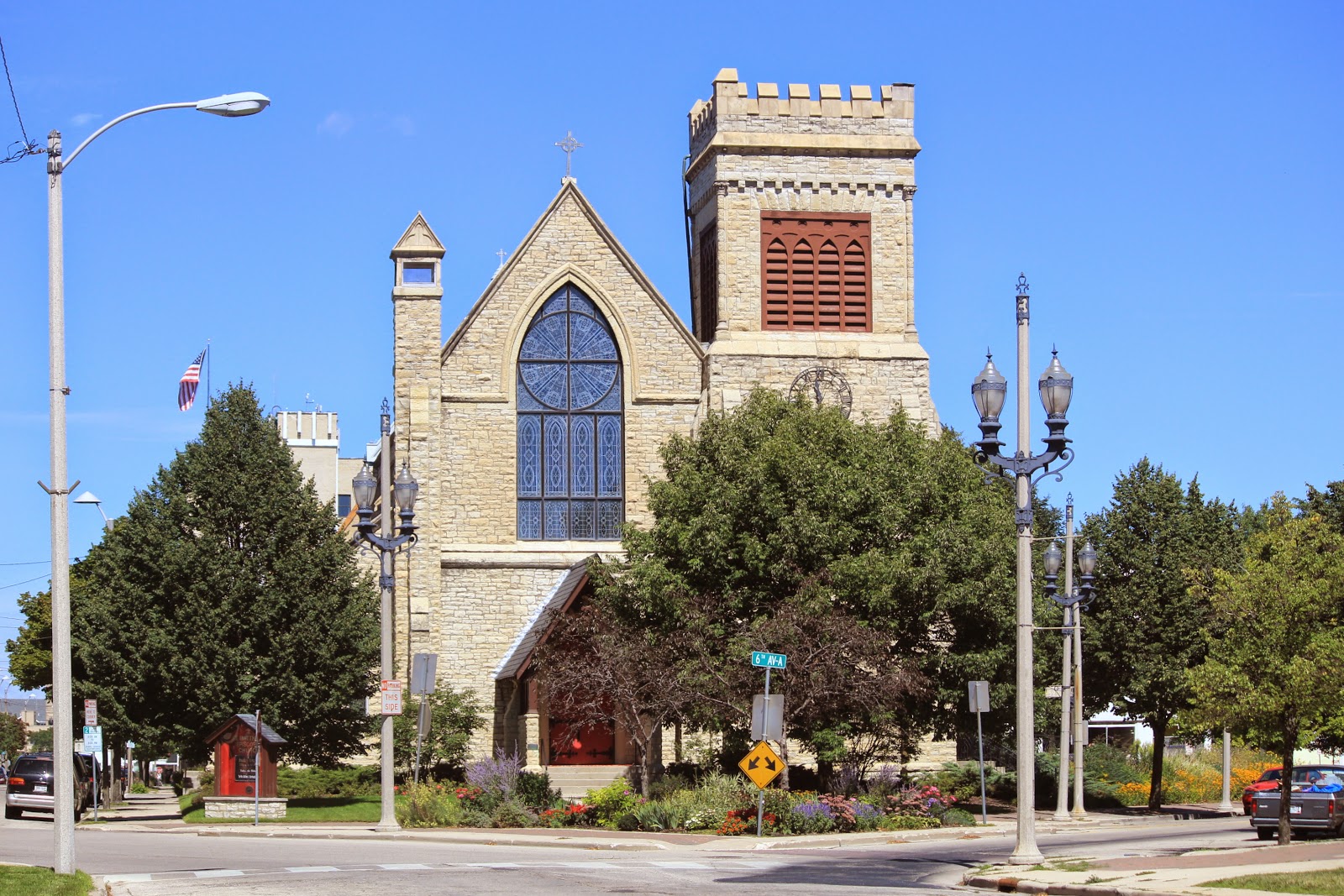 Wisconsin Historical Markers St. Matthew's Church / Oldest Original