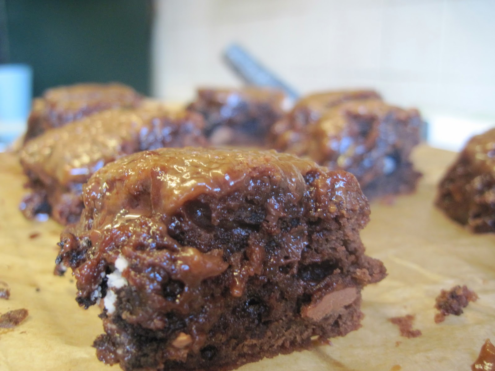 The Sugar Lump Salted Caramel Oreo Brownies