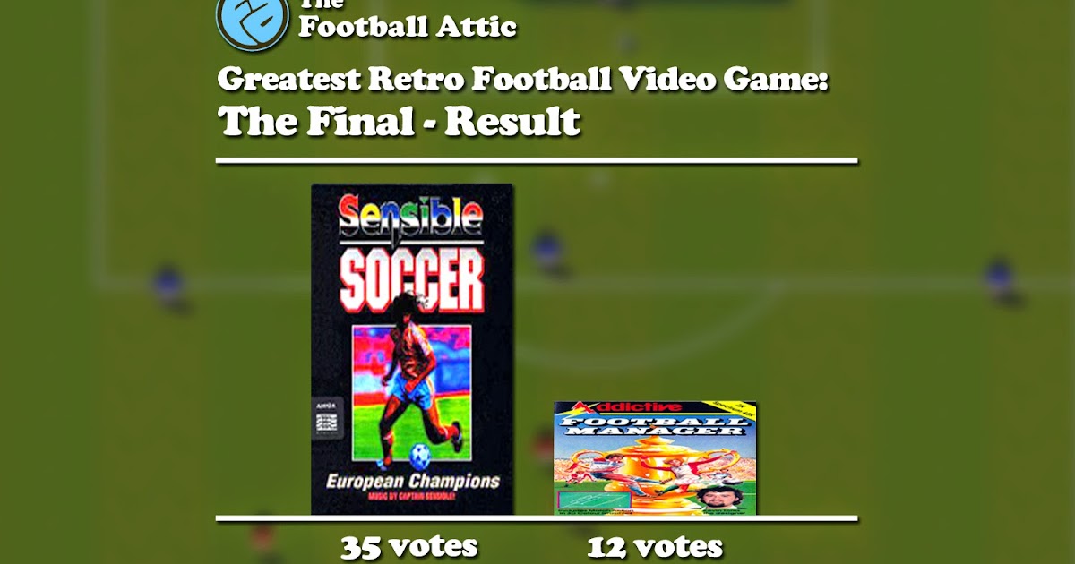 The Greatest Retro Football Video Game Ever Final result The