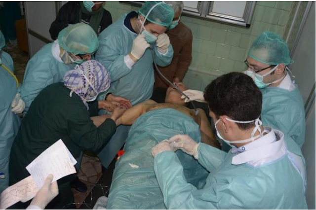 සිරියාවේ කැරලිකරුවන් රසායනික අවි භාවිතා කරනව. රුසියාව 