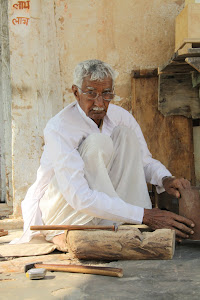 Woodworker in Mandawa